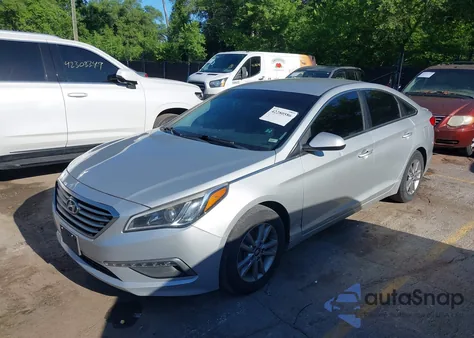 2015 Hyundai Sonata Se из США, поврежденный, VIN 5NPE24AF6FH123758